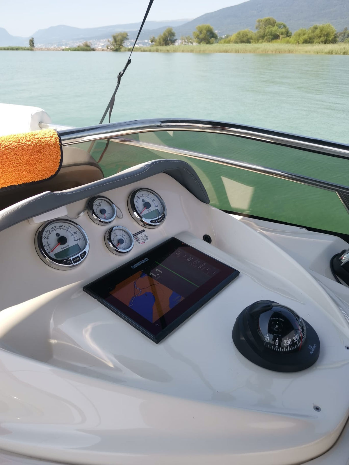 Simrad G09 Erhöhung