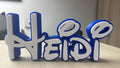 Personalisiertes 3D-Namensschild – Individuelle Namensdeko aus 3D-Druck