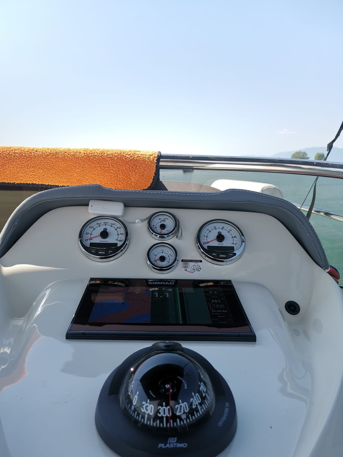 Simrad G09 Erhöhung