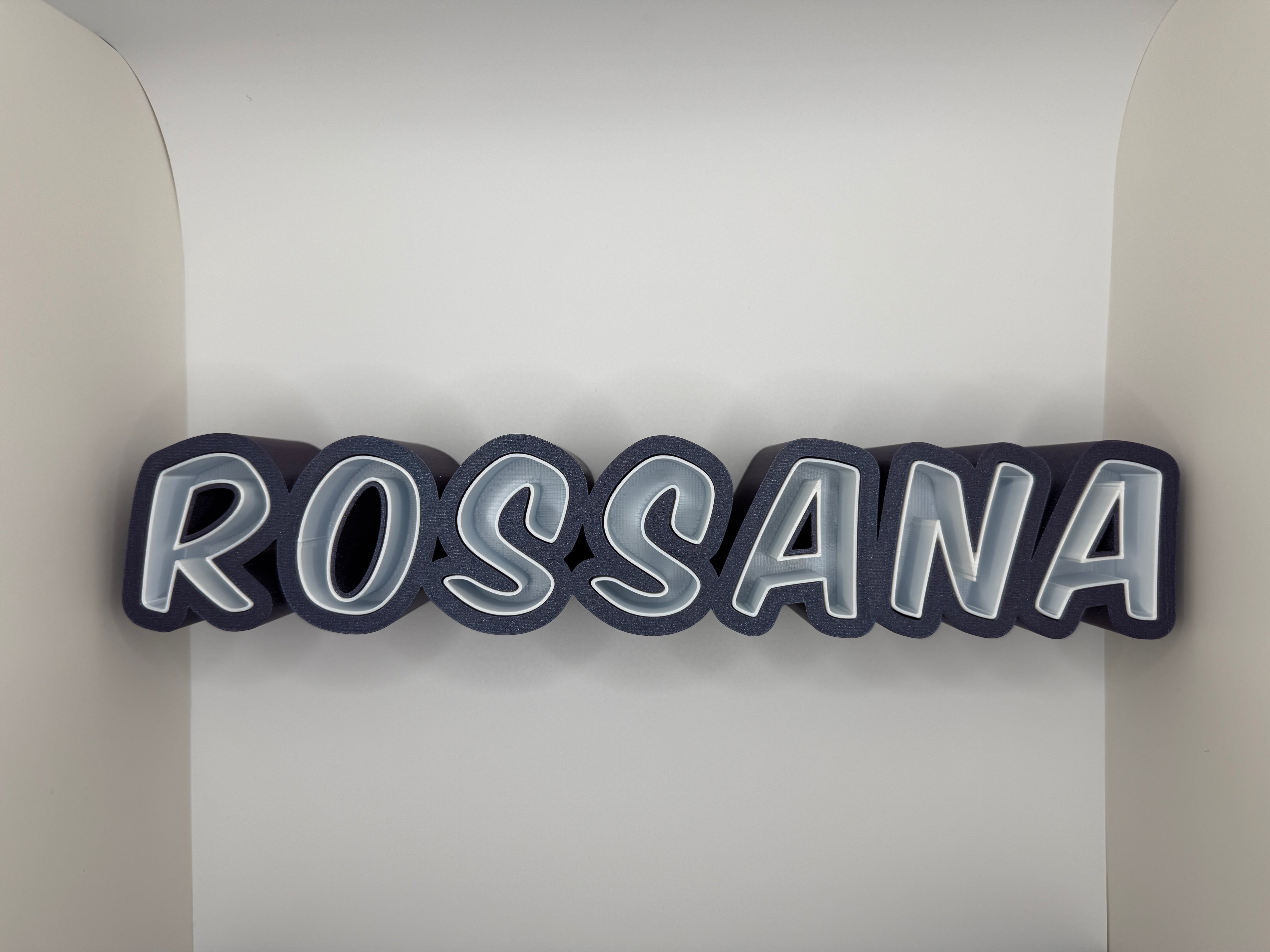 Personalisiertes 3D-Namensschild – Individuelle Namensdeko aus 3D-Druck