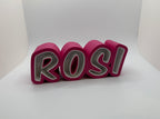 Personalisiertes 3D-Namensschild – Individuelle Namensdeko aus 3D-Druck