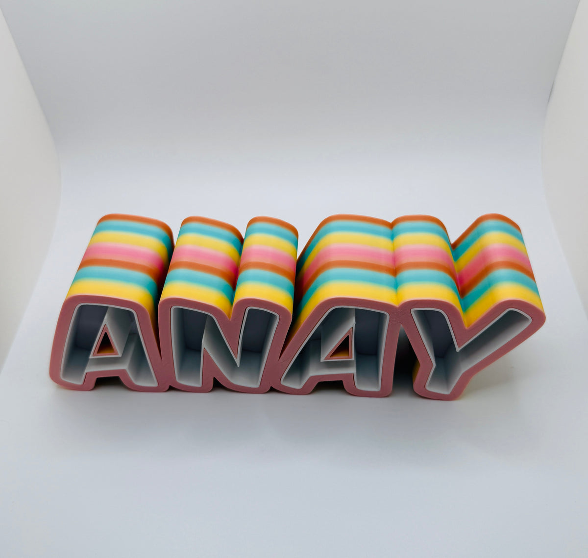 Personalisiertes 3D-Namensschild – Individuelle Namensdeko aus 3D-Druck