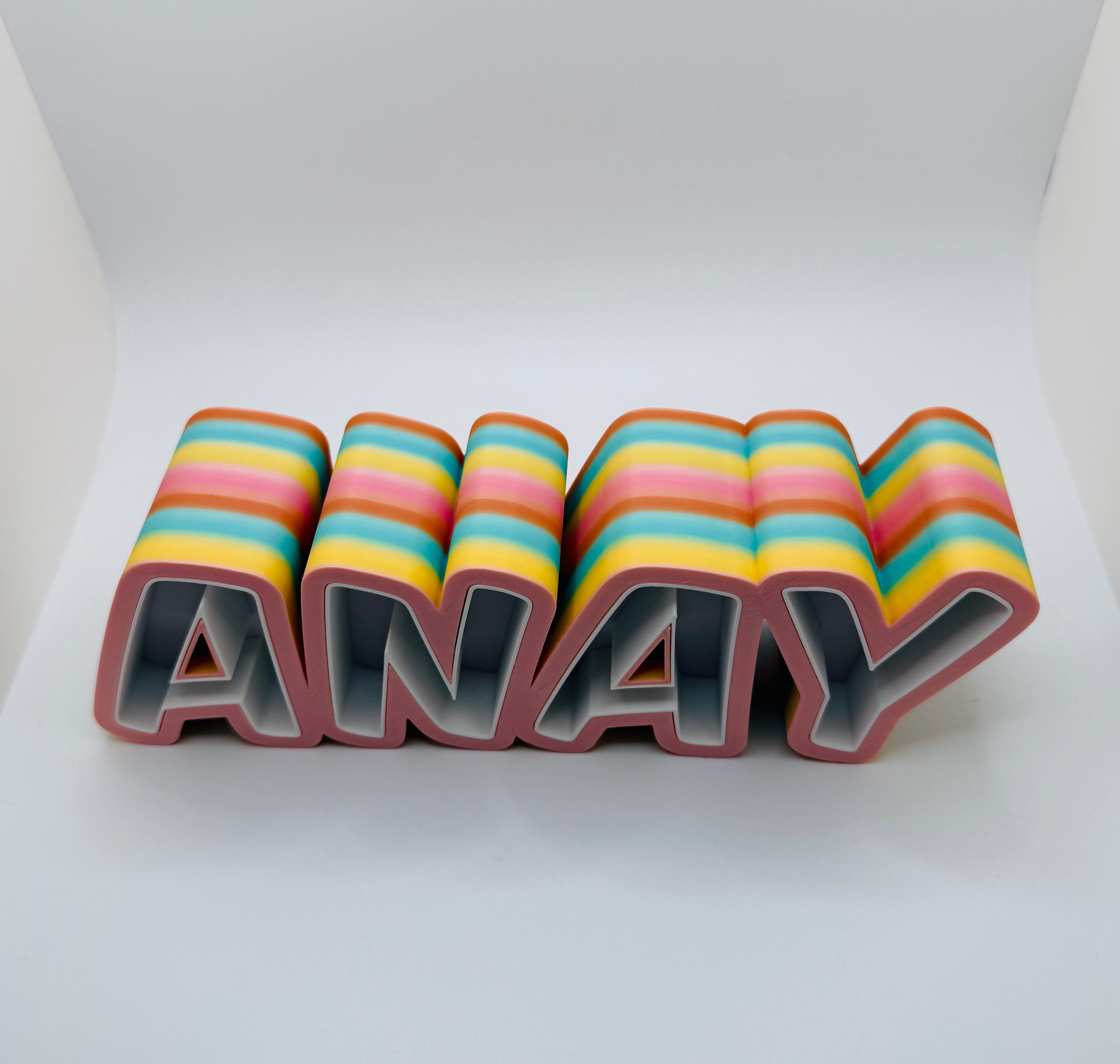 Personalisiertes 3D-Namensschild – Individuelle Namensdeko aus 3D-Druck