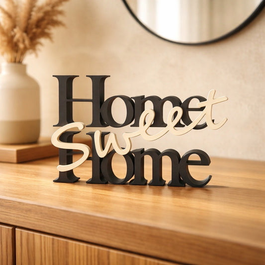 Home Sweet Home Aufsteller, Dekoration für Zuhause