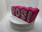 Personalisiertes 3D-Namensschild – Individuelle Namensdeko aus 3D-Druck
